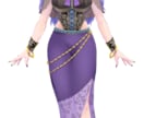 魅力的なキャラクターデザインをいたします Vtuberやアイコンに使用できるキャラクターデザイン！ イメージ1