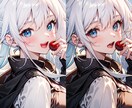 AIイラストの加筆修正・レタッチします 【特別価格✨】崩れた手・顔・違和感など自然な仕上がりに！ イメージ3