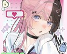 アイコン・ヘッダー用バストアップイラスト制作します 空気感や世界観を大切に、印象に残る一枚を制作します！ イメージ2