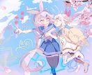 躍動感のあるイラスト制作受け付けます アイコン、一枚絵、サムネなどに イメージ9