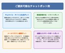専用チャットボットを作成します コンテンツ制作から顧客対応まで自動化！ イメージ2