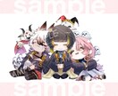 SD(デフォルメ)イラスト承ります 最短3日納品！アニメ塗りのかわいいデフォルメ制作します♪ イメージ8