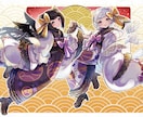 綺麗・可愛い系イラスト制作いたします Vtuber活動などの動画配信、SNS活用、TRPGなど イメージ4