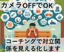人間関係/意見対立の解決をコーチングします 心のもやもやをアウトプット。こうだったのか！をお見せします イメージ1