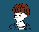 アイコンイラスト・記念イラスト描きます 好きな色、ポーズで「らしさ」のでるアイコンを。 イメージ9