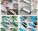 おしゃれなあなただけのキーホルダーを作製します 無料でデザインデータを確認後購入できます イメージ2