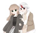 ふわふわ系の夢絵を制作します あなたの素敵なカプを描かせてください！ イメージ2