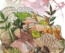 料理のイラスト食べ物のイラスト制作します 料理のこだわりや想いを伝える手段になります！ イメージ6