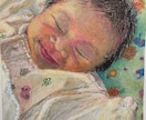 クレヨン画でペットや家族の肖像画を描きますます 油絵のような重厚感。大切なうちの子を暖かく残しませんか？ イメージ3