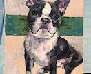 油絵で愛犬、猫、ウエディングボードの制作をします 油絵DUOを使いキャンバスでの作成です気持ちを込め描きます イメージ1