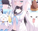透明感のある立ち絵、一枚絵等を承りますます 透明感のあるイラストが好きな方にオススメ イメージ5
