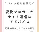 現役プロがブログ初心者さんの疑問にお答えします 疑問点や改善点をアドバイス！一歩が踏み出せない背中を押します イメージ1