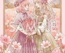 ジャンルを問わず、多彩なタッチのイラストを描きます デザイン面でのサポートも可能！あなたの理想を形にします。 イメージ3
