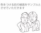 背景透過の似顔絵をデータ納品いたします プロ野球OBクラブ公式LINEスタンプを手がけています イメージ5