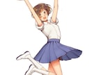 あなたの「うちの子」描きます 暖かくも鮮やかな色使いのイラストを描きます イメージ1