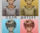 キャラクターイラスト描きます 可愛いのからダークまで　雰囲気重視でお描きします！ イメージ3
