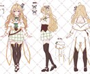 ご相談受付中◎きゅるんと可愛いキャラクター作成ます 立ち絵制作/新規衣装/IRIAM/TRPGなど イメージ7