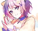 手書き感のある人物イラスト作成します SNSアイコン、立ち絵、MV動画、配信サムネイルなどに イメージ3
