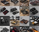 スポーツジム名刺/ショップカードの作成します スポーツクラブ/フィットネス向け最高にかっこいいデザイン イメージ5