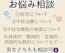 予約：妊活・不妊治療に対するお悩み相談にのります 匿名だからこそ訊きやすい！体や心、お金の悩み相談など。 イメージ1