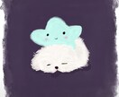 大切な家族の思い出をイラストにします 大切なペットを温もりある可愛いイラストに イメージ1