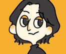 ポップで可愛いSNS似顔絵アイコンお描きします 世界に一つだけのオリジナル似顔絵アイコンを作ります！ イメージ2