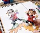 子どもの絵を立体化｜オーダーメイドフィギュア作ます 誕生日・成長記念・卒園卒業祝いに。完全手作りの一点物です イメージ9