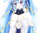 アイコン用・配信用　イラスト作成します デフォルメから頭身まで使用用途に合わせてイラスト描きます！！ イメージ3