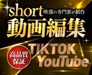 月4本のショート動画企画から編集まで制作します 週1本ペースで丸投げOK！TikTok等実績多数のプロ イメージ1
