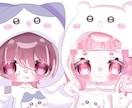 SNSなどのアイコン等におすすめします デフォルメイラストのご依頼になります。 イメージ1