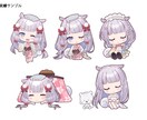 ちびキャライラストを制作します SNSアイコンやグッズに使用できるデフォルメキャラ描きます イメージ3