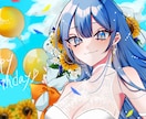 1枚絵制作致します VTuber様、活動者様向け1枚絵イラストの制作を致します イメージ6