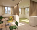 内装CGパース作成制作します 高クオリティで住宅から店舗まで内装CGパース作ります イメージ1