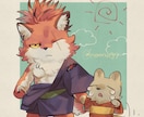 デフォルメキャラクター描きます キャラクターをデフォルメします イメージ3