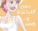 あなたのオリキャラお描きします かっこ可愛いイラストを一律2000円でお描きします！ イメージ1