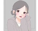 即対応 SNS用可愛いアイコン作成いたします 自分の写真をイラストにしてSNS用アイコンにしませんか？ イメージ5