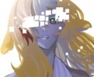 人物メインのイラストを制作します SNS・配信・動画など活動用イラストにオススメ イメージ5