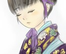 イラスト・似顔絵お描きいたします 記念日の特別なお写真を柔らかい雰囲気の似顔絵にしてみませんか イメージ8