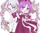 夢絵、アイコンお描き致します カラフル、かわいい雰囲気のイラストをお描き致します イメージ3