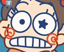 表情があるポップなアイコン描きます 様々な表情のSNSで目を引くポップなアイコン描きます イメージ5