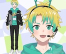 Vtuber用Live2Dイラスト制作承ります パーツ分けイラスト　キャラクターデザインもOK！ イメージ10