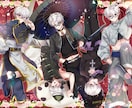 イラスト描きます キラキラした華やかな塗りを得意としております イメージ3