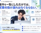 今日やる営業案件がわかるように管理します 期限切れ・放置案件・次回予定なしを自動判定 イメージ2