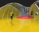 簡単な建築の外観パース内観パースを作成します 現役建築ビジュアライゼーション担当者です。 イメージ2