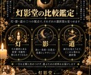 迷う二つの選択肢をタロットで丁寧に比較します それぞれの灯と影を映し、選んだ先の道を読み解きます イメージ4