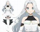 VRoidでオリジナル3Dモデルを作ります Vtuber、VRC等で使える３Dモデルです！商用利用可！ イメージ6