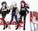 SNS向けのアイコン・ヘッダー作成承ります 個性的なイラストアイコンやヘッダーにしたい方必見！ イメージ7