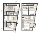 手描きの平面図、間取り図作成します やわらかいタッチで唯一無二の間取り図描きます イメージ2