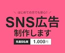 インスタなどSNS広告のデザイン作成します 5名様限定☆特別価格1000円でご提供します！ イメージ1