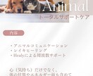アニマルトータルサポートケアます オーラ・レゾナンス・ヒーリング・遠隔ケアで心と体をサポート イメージ4